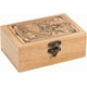 thumbnail image 1 of Caja de madera de haya "La Emperatriz" para guardar cartas del tarot, joyero para grabar cartas del tarot, soporte para guardar herramientas sagradas, 13 x 8 x 3,7 cm., 1 of 7