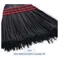 thumbnail image 4 of ZAWkirJ BWK951BP Flag Tipped Bristle 37 in. - 38 in. Length Lobby Broom - Natural/Black (1 Dozen), 4 of 6