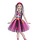 thumbnail image 5 of Vestido de novia zombi para niñas, disfraz de esqueleto para actuación, falda esponjosa de princesa Banshee con calavera aterradora para Halloween, 5 of 5