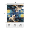 thumbnail image 4 of Wukai Vintage Starry Sky Labrador A Mailbox Covers for Garden Outdoor Decor,Waterproof Post Box Cover 21x18 in& 25.5x21 in-21x18 in, 4 of 8
