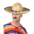 thumbnail image 3 of 2 Pack Mexican Sombrero Hat Straw for Cinco De Mayo Mexican Theme Party Decorations, 3 of 9