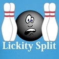 thumbnail image 3 of CafePress - Lickity Splits Logo 4 Women's Dark T Shirt Design - Women's Traditional Fit Dark T-Shirt, 3 of 4