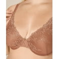 thumbnail image 4 of Playtex Convertible Lace Underwire Bra, Full Coverage  Dark Iced Brown 46D Women's, 4 of 4