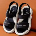thumbnail image 1 of Sandalias ligeras antideslizantes para niños, novedad de verano, estilo para el hogar y al aire libre, bonitos zapatos de playa Retro para niño, cómodos y transpirables, 1 of 5