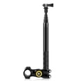 thumbnail image 4 of Motorcycle/Bicycle Handlebar Mount Camera Bracket Adapter and Monopod for Insta/GoPro/DJI. Compatible with Insta 360 X3 / ONE X2 / ONE R / ONE RS Action Cameras. Original Accessory., 4 of 8
