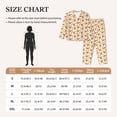 thumbnail image 4 of Haiem Gnomes Autumn Pattern Women’s Long-sleeve Sleepwear,Sleepwear Set,2-piece Loungewear Set,Soft PJs Comfy Nightwear with Pockets-XX-Large, 4 of 7