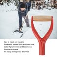 thumbnail image 3 of D Grip Plastic Spade Handle Replacement, Y12.22in Inside Diameter Shovel Handle with Wooden Grip for Garden Digging Raking Tool, 3 of 7