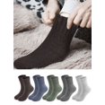 thumbnail image 6 of BadPiggies 3 Pairs Merino Wool Thermal Socks for Men, Ultra-Thick Wool Hiking Socks Winter Warm Breathable Crew Socks, 6 of 8