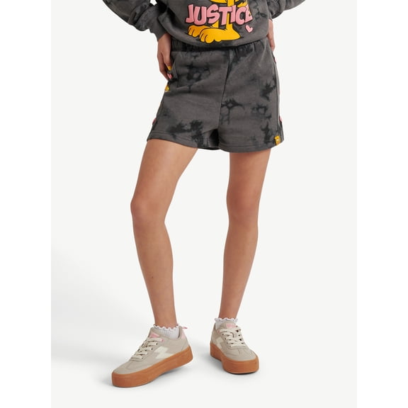 Girls Garfield X Justice Fleece Short, Sizes XS - XLP