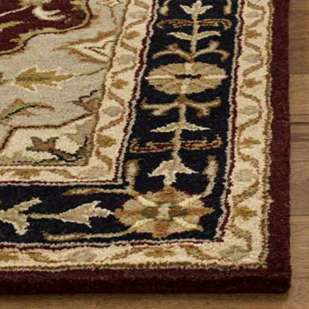 Safavieh Heritage Collection Hg760b, 9 X 13 Wool Area Rugs Uk