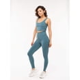 thumbnail image 6 of Women’s High-Rise Shapewear Legging, Moisture-Wicking Compression Activewear, 6 of 11