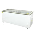 thumbnail image 3 of 72 in. Heavy-duty Chest Two Sliding Glass Door Meat Seafood Ice Cream Display Freezer 19.3 Cu. Ft Commercial Freezer NSF ETL, 3 of 12