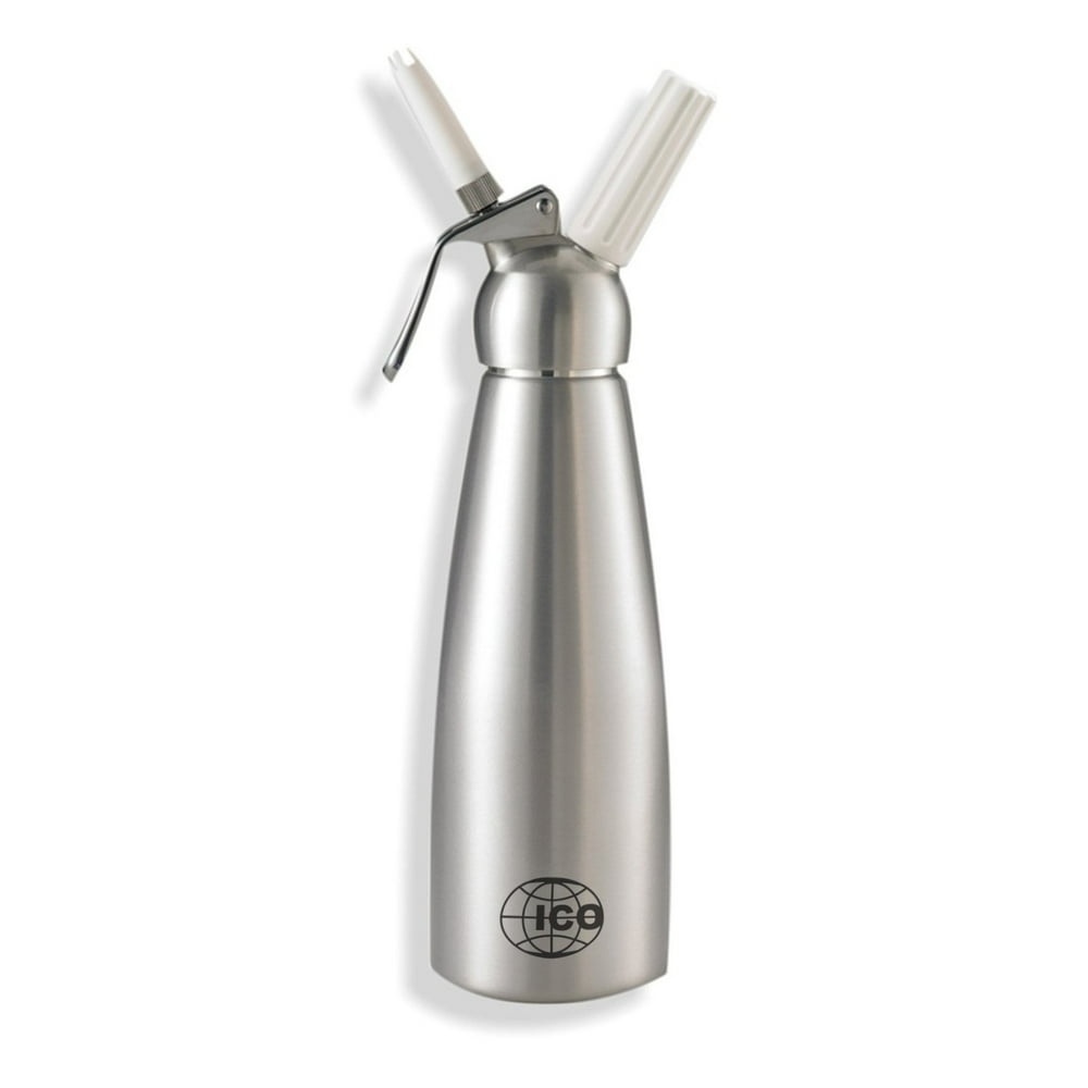 ICO Professional Aluminum Whipped Cream Dispenser (1 Quart/1 L