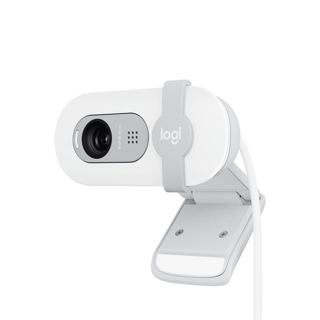 Cámara web Logitech Brio 100 Full HD 1080p con micrófono y obturador de privacidad