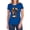 Royal, variant on The Flash Ready Women's T Shirt, Charcoal, Large