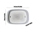 thumbnail image 3 of Cup Tray Rectangular Plastic Tea Tray Draining Household Living Room Scandinavian European Simplistic Cup Draining Tray, 3 of 6