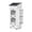 White-16.0"W, variant on JOIVI 16.0" Potato and Onion Storage Bin on Wheels, 4-Tier Rolling Fruit and Vegetable Organizer with Side Rack & Drawers, Movable Bread Box Cabinet with Mesh Doors for Kitchen, Rustic Brown