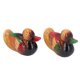 thumbnail image 1 of Figura De Los Patos De Mandarín De Fdit, Boda Hecha A Mano Para Parejas, Feng Shui Love Pájaros Decoración Del Hogar Escultura Simbolizando Lealtad, 1 of 7