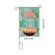 thumbnail image 3 of pstuiky Bandera de lino estampada para decoración de jardines diseño de huevos de Pascua conejos patios y disfraces., 3 of 6
