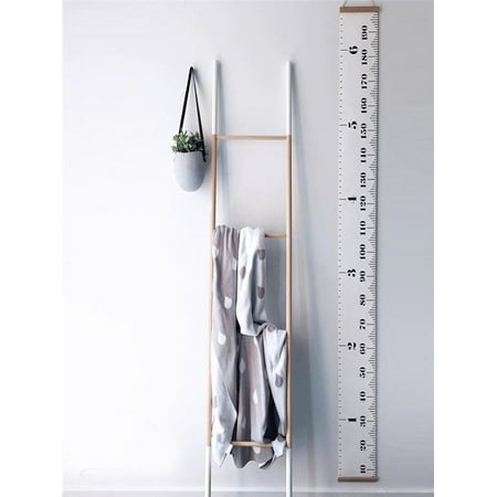 - Baby Height Growth Chart Hanging Rulers Kids Room Wall Wood Frame Home Decor New