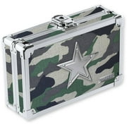 Vaultz Locking Pencil Box, 8.25" x 5.5" x 2.5", Camo with Silver Star
