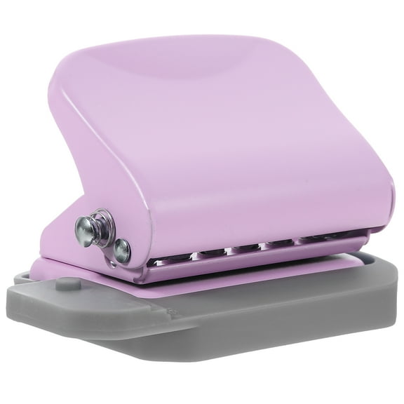 Loose Leaf Hole Puncher Paper Sheets Hole Maker Manual 6-Hole Punch For Office Hole Punch