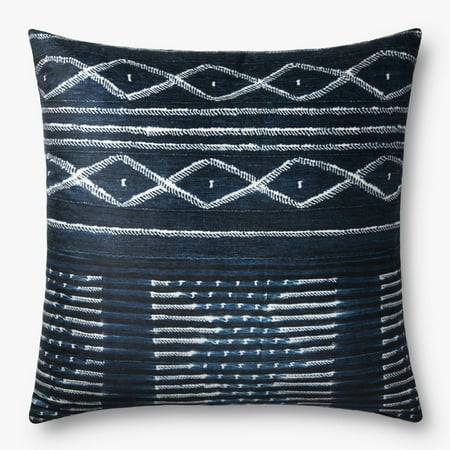 Loloi Rugs P196p0723nv00pi36 Navy Striped Polyester Covered