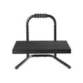 Monoprice Height Adjustable Standing Foot Rest Black, Workstream
