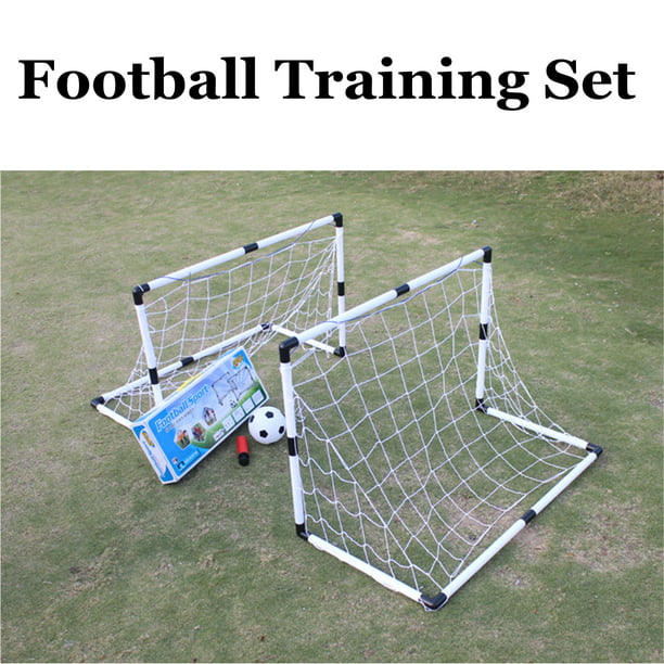 DIY Mini Football Soccer Goal Net + Ball Kids Child ...