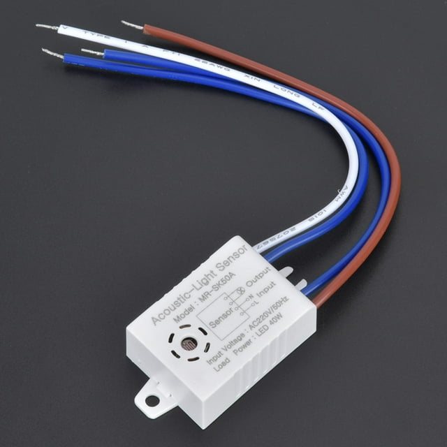 Interruptor de sonido, 5 piezas LED de sonido e interruptor de interruptor LED Los mejores materiales