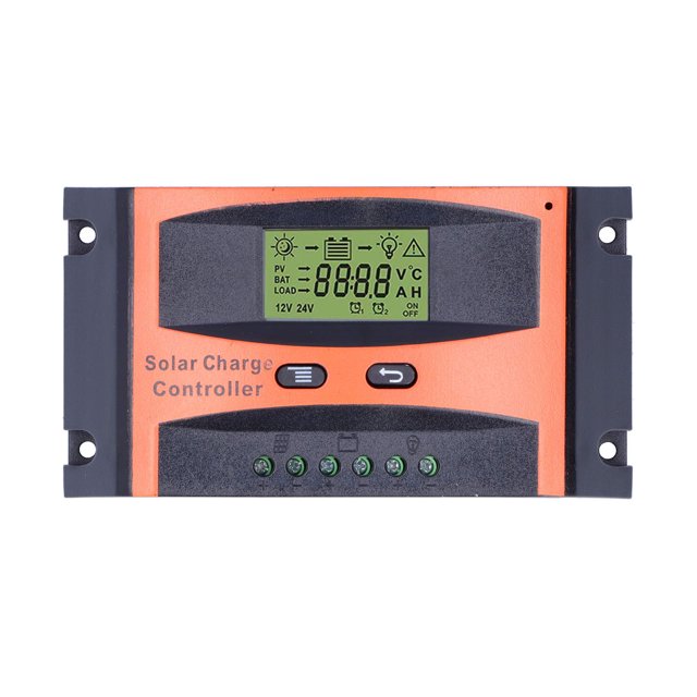 Controlador de carga solar, Controlador de carga solar Controlador de carga LCD PWM Controlador de energía solar Artesanía superior