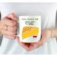 thumbnail image 3 of Koyal Wholesale Funny Food Pun 11oz. Ceramic Coffee Tea Mug, Cheese, 3 of 5