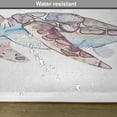 thumbnail image 6 of Ambesonne Turtle Place Mats Set of 4, Watercolor Soft Art, Standard Size, Pink Fuchsia Purple, 6 of 6