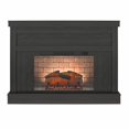 thumbnail image 6 of Ameriwood Home Sheffield Fireplace Mantel TV Stand for TVs up to 55", Black Oak, 6 of 10