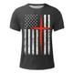 thumbnail image 2 of Camisetas de Manga Larga para Hombres Imprimir Casual Cuello Redondo Camiseta de Manga Corta, Camisetas de Manga Larga para Hombres Algodón, 2 of 4