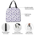 thumbnail image 3 of Pofeuu Lavender Flowers Print Lunch Bag Lunch Box Large Capacity Insulated Lunch Bag for Adult, Leakproof Reusable Lunch Tote Bags for Work, 3 of 5