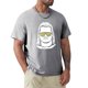 thumbnail image 1 of Camiseta de manga corta para hombre camisa de gran tamaño color negro estilo casual ideal para verano, 1 of 7