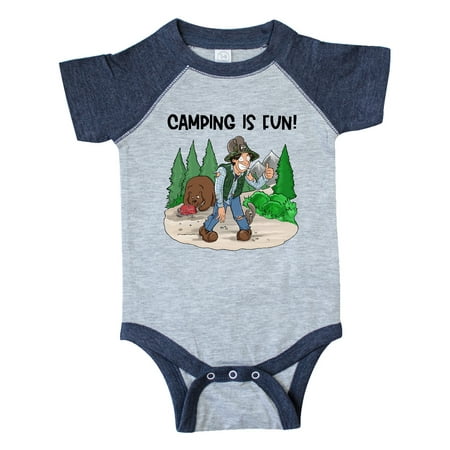 

Inktastic Camping is Fun! Gift Baby Boy or Baby Girl Bodysuit
