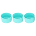 thumbnail image 2 of 3 Pcs Silicone Cup Boot High Temperature  Anti Slip Wear Scratch Water Bottle Bottom Sleeve Cover, 2 of 8