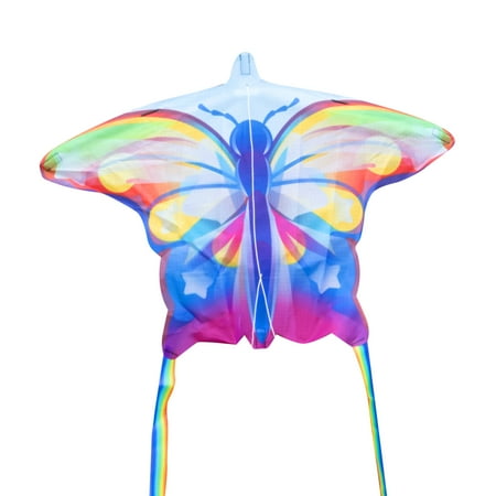 EOLO KITES Ready2Fly Pop Up 23  Mini Kite  Butterfly. Reusable Tote Included  Children Ages 4+