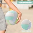 thumbnail image 4 of Beach Game Volleyball Soft Touch Indoor Volleyball for Adults Kids Men Women Blue, 4 of 8