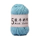 thumbnail image 1 of Hilo de algodón con leche para tejer muñecas y suéteres de bebé.Lana acrílica suave para tejer y manualidades.Hilo ligero de 1 mm para encaje,ideal para bufandas,gorros y proyectos de decoración, 1 of 6