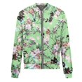thumbnail image 5 of GXIPO Zip Up Fall Outfits for Women 2024 Jackets Long Sleeve Trendy Casual Loose Outwear with Pockets Green L, 5 of 5