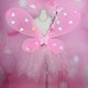 thumbnail image 5 of Txlixc Juego de rol de cuento de hadas de 4 piezas para niñas, falda brillante + alas de mariposa de cuento de hadas LED + horquilla + palo de mariposa Txlixc  moda, 5 of 9