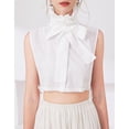 thumbnail image 5 of YEKEYI Half Shirts Layering for Women,Detachable Dickey Collar Blouse Half Shirts False Collar, 5 of 6