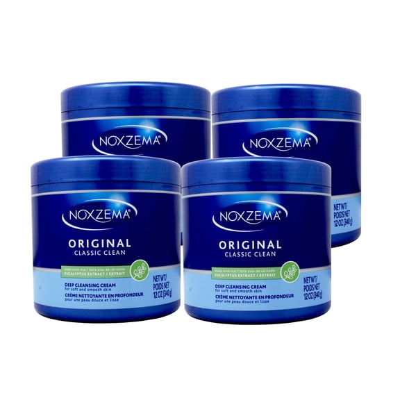 Noxzema Original Deep Cleansing Cream 12 Oz (Pack of 4)