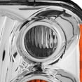 thumbnail image 4 of AKKON - [2 PCS] For 2001-2004 Nissan Frontier Pickup OE Style Headlights Housing Right & Left Sides - Chrome, 4 of 6
