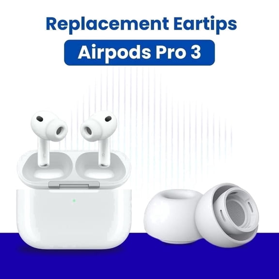 Lada Sounds Replacement Silicone Ear Tips for Apple AirPods Pro 3rd Gen – 4 Pairs