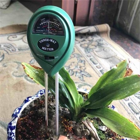 3 In1 Professional Soil Moisture Light Humidity Ph Meter Garden Soil Tester Meter