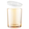 thumbnail image 1 of CandMak - Tarros para velas, 20 unidades, 6 onzas, recipientes vacíos de cristal para velas, tarros a granel con tapas transparentes para hacer velas (champán de lujo), 1 of 4